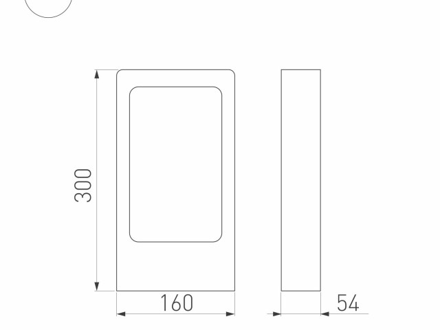 Светильник LGD-PATH-FRAME-H300-7W Warm3000 (BK, 100 deg, 230V) (ARL, IP65 Металл, 3 года) (Arlight, IP65 Металл, 3 года) фото:3