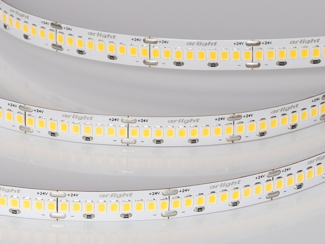Лента ULTRA-A288-10mm 24V Day5000 (17 W/m, IP20, 5m) (Arlight, высок.эфф.200 лм/Вт) фото:5