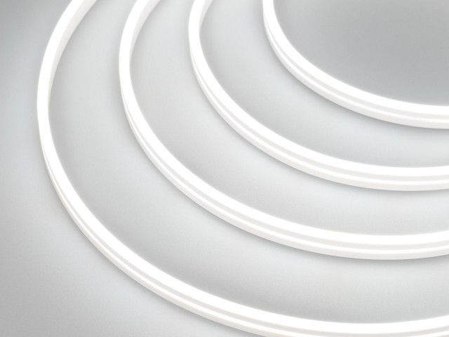 Лента герметичная MOONLIGHT-SIDE-A168-4x10mm 24V White6000 (7.2 W/m, IP65, 5m, wire x2) (Arlight, Вывод прямой, 3 года) фото:2