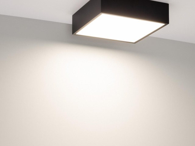 Светильник DL-GRIGLIATO-S140x140-18W Warm3000 (BK, 100 deg, 230) (Arlight, IP40 Металл, 5 лет) фото:6