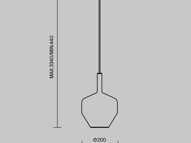 Подвесной светильник Maytoni MOD271PL-01B5 фото:2