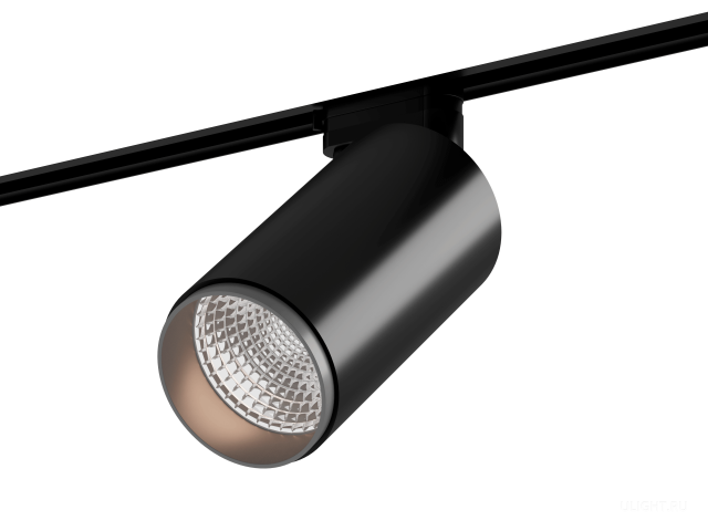 Трековый светильник HOKASU Tube Zoom TR4 (85-160/ral9005 – 30w/4098/12-50deg) фото:1