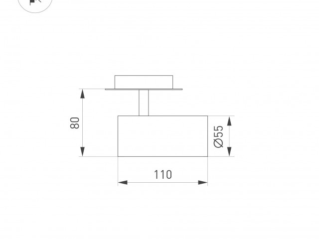 Светильник LGD-LUMOS-R55-9W Day4000 (WH, 25 deg, 230V) (Arlight, IP20 Металл, 3 года) фото:15