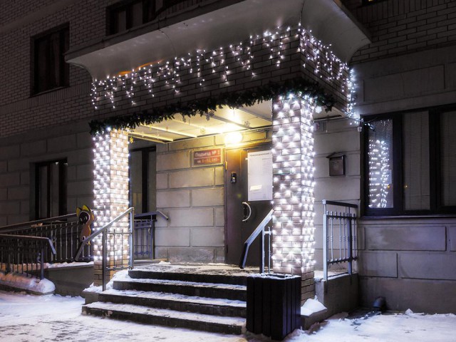 Светодиодная гирлянда ARD-EDGE-PRO-4000x600-BLACK-128LED-STD WHITE (230V, 8W) (Ardecoled, IP65) фото:2