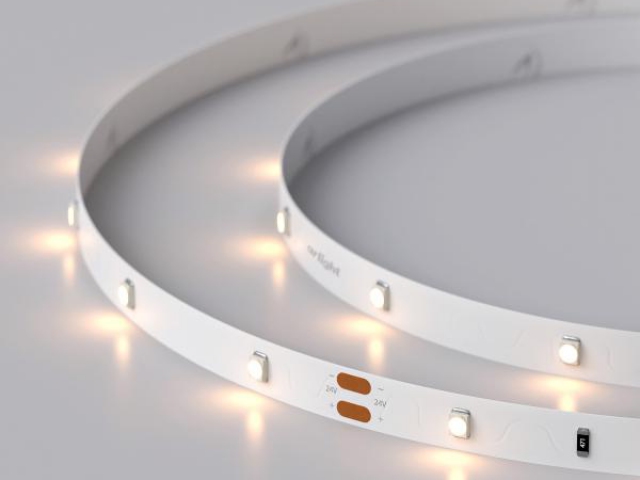 Лента RT 2-5000 24V Warm3000 0.5x (3528, 150 LED, LUX) (Arlight, 2.9 Вт/м, IP20) фото:4