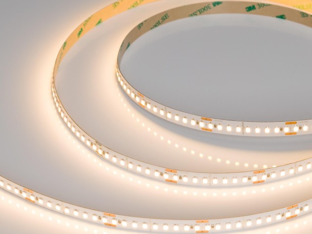 Лента UL-A180-10mm 24V Warm2700 (12 W/m, IP20, 5m) (Arlight, высок.эфф.180 лм/Вт) фото:2