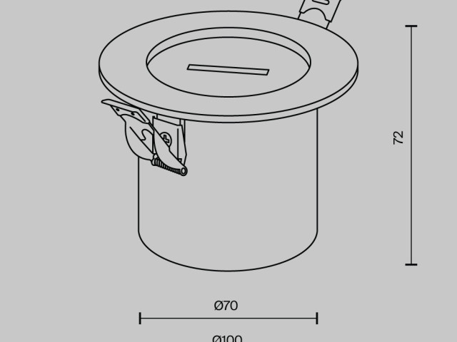 Комплектующие для систем освещения с токоведущими элементами Technical TRA130RSC-2B фото:5