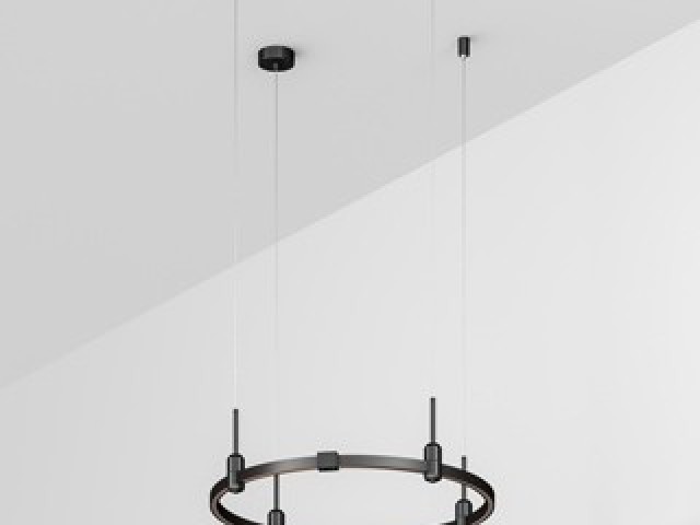 Основание ART-APRIORI-ROUND-HANG-R600 (BK) (Arlight, IP20 Металл, 3 года) фото:2