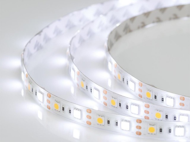 Лента герметичная RTW-SE-B60-12mm 12V White-MIX (14.4 W/m, IP65, 5060, 5m) (Arlight, Изменяемая ЦТ) фото:5