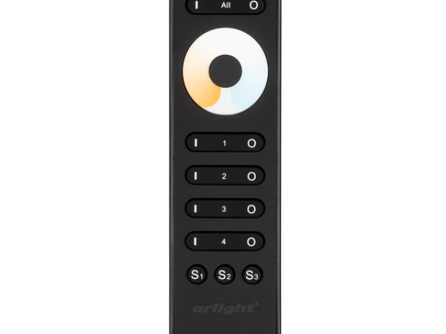 Пульт SMART-R33-MIX Black (4 зоны, 2.4G) (Arlight, IP20 Пластик, 5 лет) фото:8