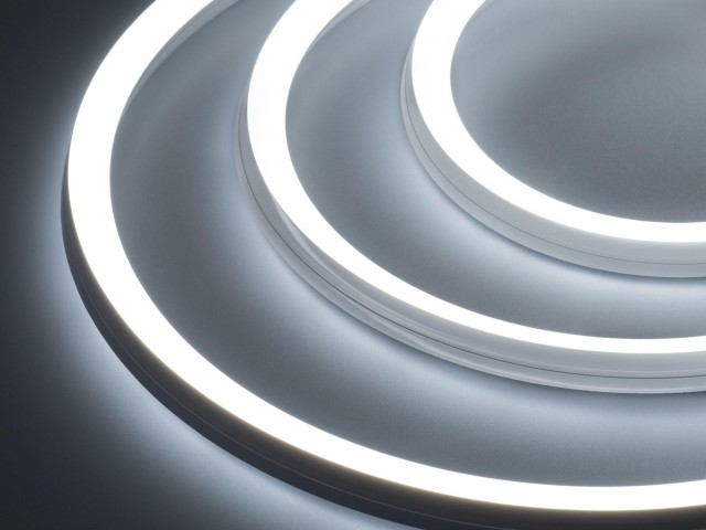 Гибкий неон ARL-MOONLIGHT-1515-3D 24V White (Arlight, 6.8 Вт/м, IP67) фото:7