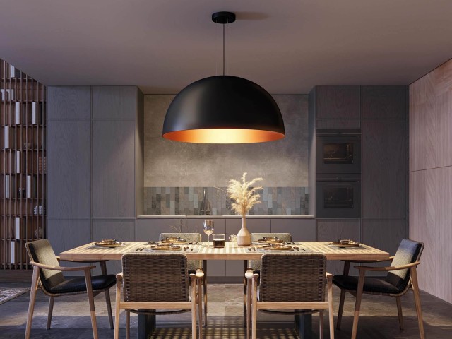 Светильник SP-RESTO-HANG-R1000-140W Warm3000 (BK, 100 deg, 230V) (Arlight, IP20 Металл, 3 года) фото:7