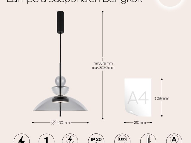 Подвесной светильник Maytoni MOD185PL-L11B3K3 фото:1
