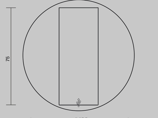 Настенный светильник (бра) Technical C081WL-L3WBS3K фото:1