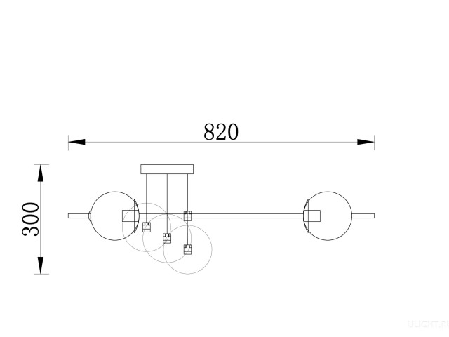 Подвесной светильник Freya FR5205PL-08BS фото:10