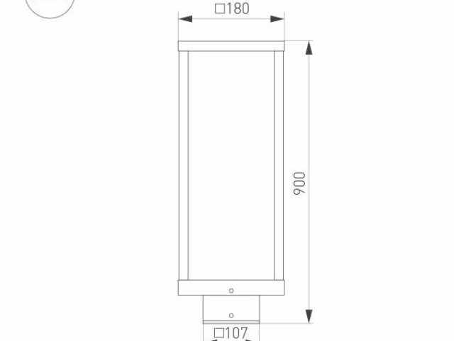 Светильник LGD-Path-Cub-H900B-12W Warm White (Arlight, IP54 Металл, 3 года) фото:8