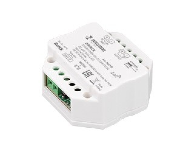 INTELLIGENT ARLIGHT Диммер SMART-PWM-101-72-DIM-PD-IN (12-48V, 1x8A, 2.4G) (IARL, IP20 Пластик, 5 лет) фото:1