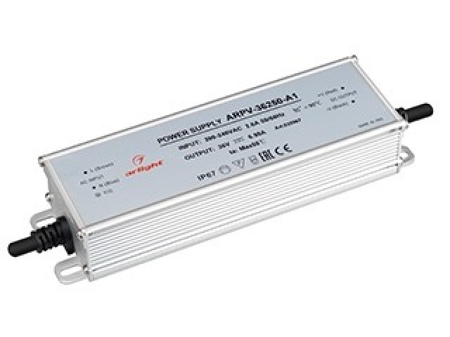 Блок питания ARPV-36250-A1 (36V, 6.95A, 250W) (Arlight, IP67 Металл, 3 года) фото:2