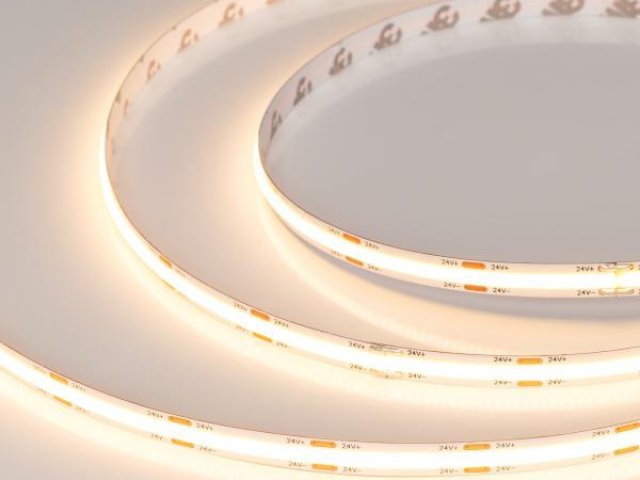 Лента герметичная COB-NANO-X544-8mm 24V Warm2700 (11.5 W/m, IP65, CSP, 5m) (Arlight, -) фото:5