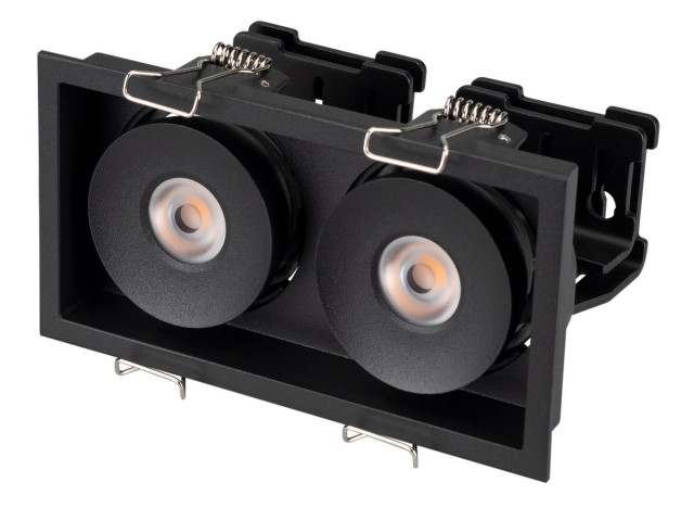 Светильник CL-SNODO-LUM-S148x80-2x9W Warm3000 (BK, 45 deg) (Arlight, IP20 Металл, 3 года) фото:2