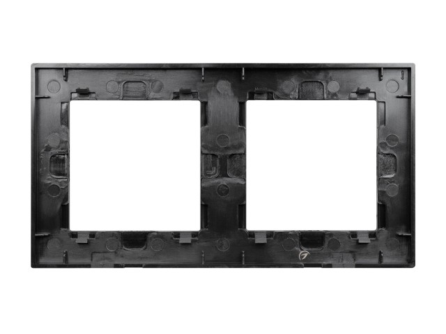 Рамка стеклянная FRM-GLARE-GS-2-BK (Arlight, -) фото:4