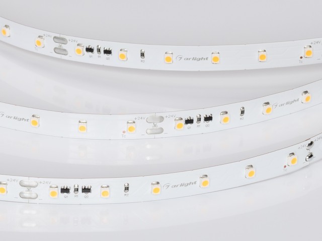 Лента IC-A60-10mm 24V Warm2700 (4.8 W/m, IP20, 3528, 20m) (Arlight, 4.8 Вт/м, IP20) фото:7