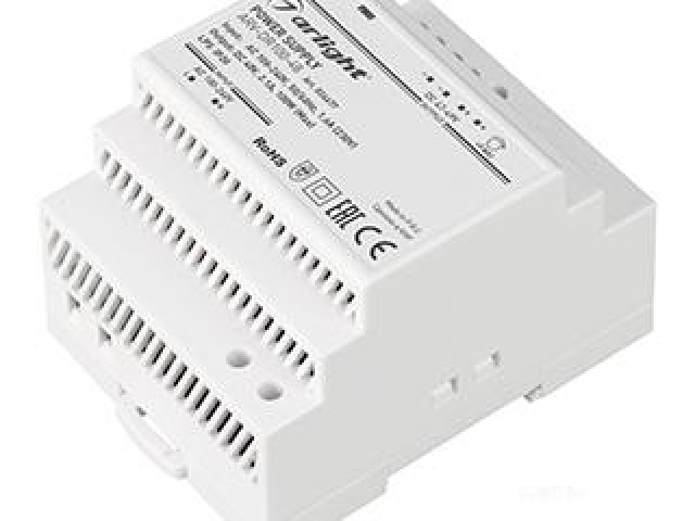 Блок питания ARV-DR100-48 (48V, 2.1A, 100W) (Arlight, IP20 DIN-рейка) фото:1
