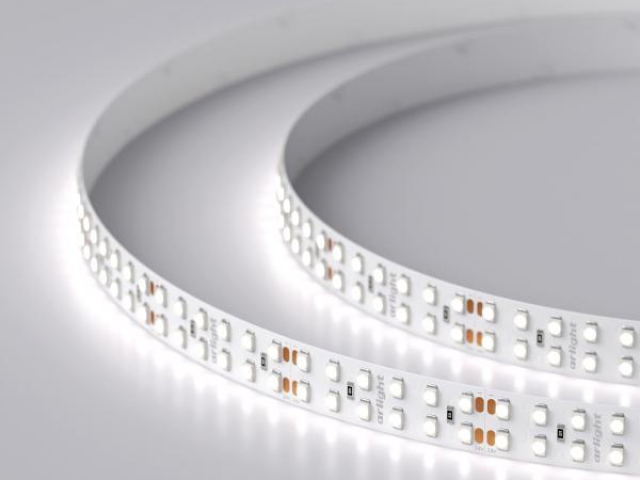 Лента RT 2-5000 24V White6000 2x2 (3528, 1200 LED, LUX) (Arlight, 19.2 Вт/м, IP20) фото:4