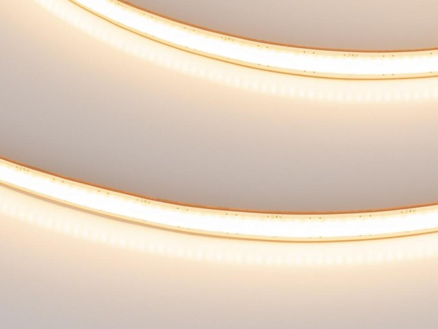 Лента COB-X528-8mm 24V Warm3000 (6 W/m, IP20, 5m, FreeCut) (Arlight, Свободная резка) фото:4