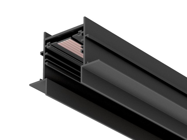 Трек встраиваемый MAG-TRACK-4560-FDW-2000 (BK, 5LN) (Arlight, IP20 Металл, 5 лет) фото:1
