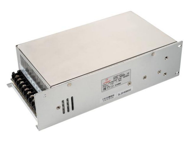 Блок питания HTS-600M-12 (12V, 50A, 600W) (Arlight, IP20 Сетка, 3 года) фото:5