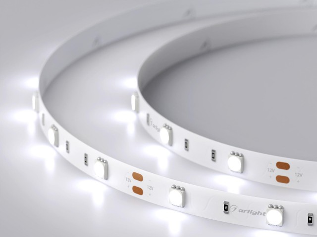 Лента RT 2-5000 12V Cool 8K (5060, 150 LED, LUX) (Arlight, 7.2 Вт/м, IP20) фото:5