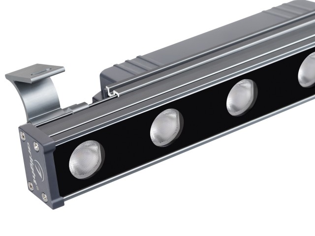 Линейный прожектор AR-LINE-300-6W Warm3000 (GR, 30 deg, 230V) (Arlight, IP65 Металл, 3 года) фото:5