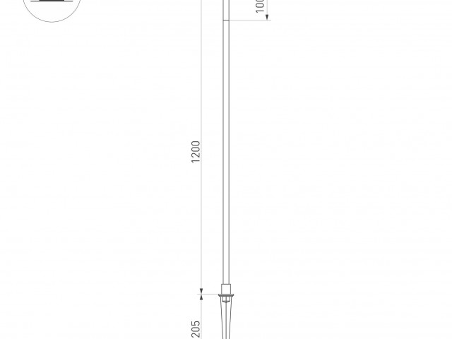 Светильник KT-CANNA-L1200-1W Warm3000 (DG, 110 deg, 24V) (Arlight, IP65 Металл, 3 года) фото:7