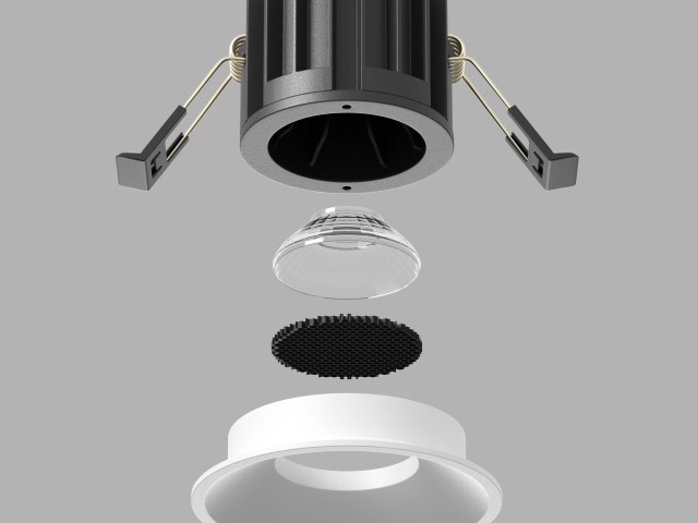 Встраиваемый светильник Technical DL058-12W2.7K-W фото:4