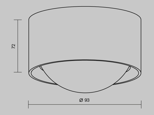 Уличный потолочный светильник Outdoor O498CL-L15B3K фото:3