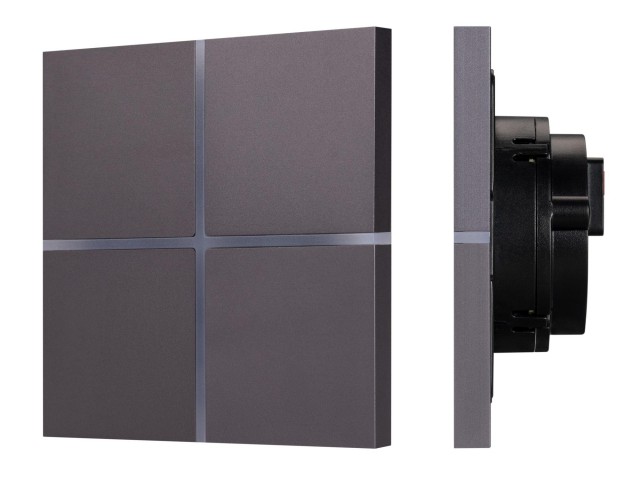 INTELLIGENT ARLIGHT Сенсорная панель KNX-304-13-IN Grey (BUS, Frameless) (IARL, IP20 Металл, 2 года) фото:3