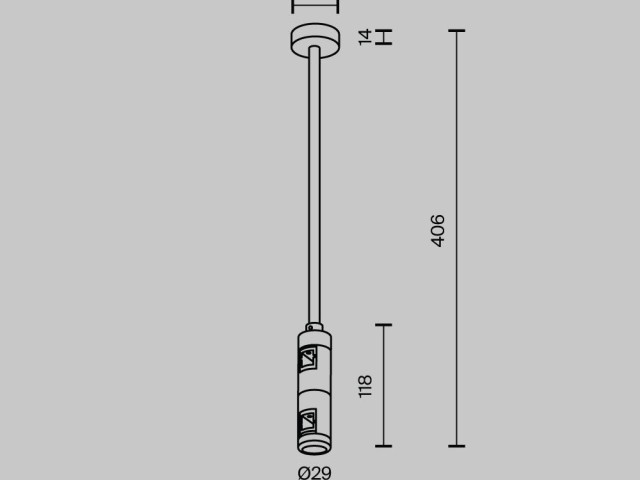 Комплектующие для трековой системы Technical TRA158C-D1-BS фото:1