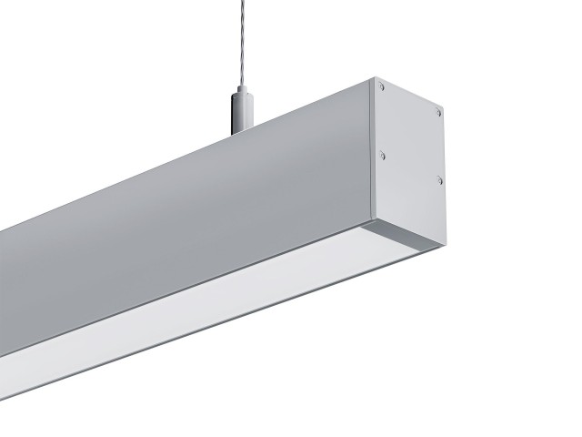 Светильник SP-LINE-HANG-4970-L970-41W Day4000 (RAL9006, 120 deg, 230V) IP33 (Arlight, Металл) фото:4