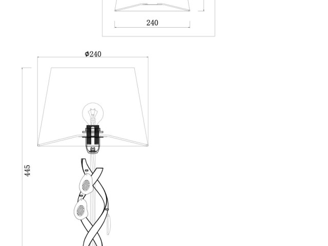 Настольный светильник Freya FR2001TL-01G фото:1
