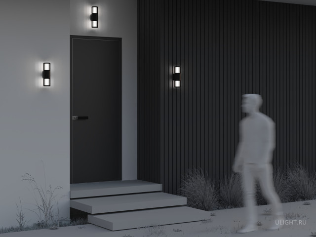 Уличный настенный светильник Outdoor O492WL-02GF фото:3