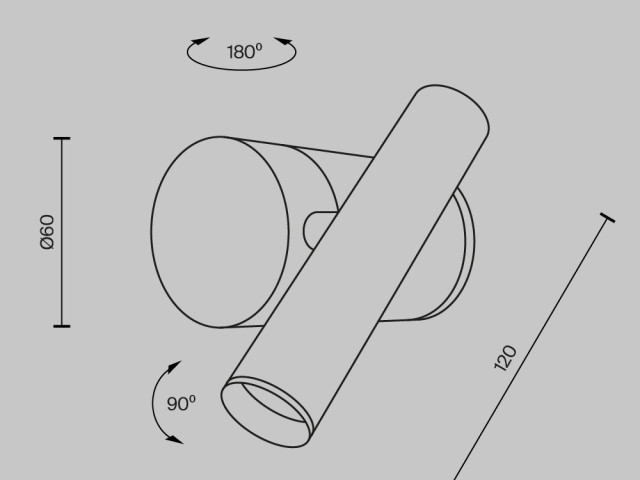 Настенный светильник (бра) Maytoni MOD433WL-L3BS3K1 фото:1
