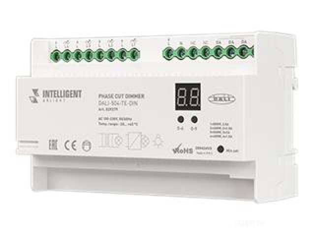INTELLIGENT ARLIGHT Диммер DALI-504-TE-DIN(230V, 4x2A) (IARL, -) фото:4