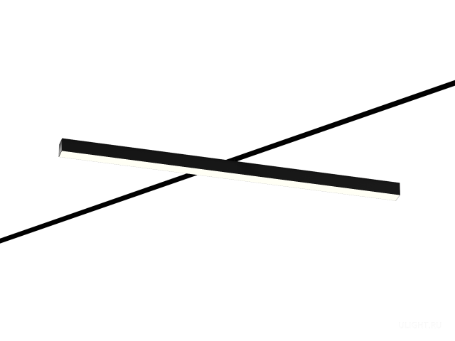 Трековый светильник 6063 5050 TR2 (RAL9005/1250mm/LT70 — 4K/48W) фото:1