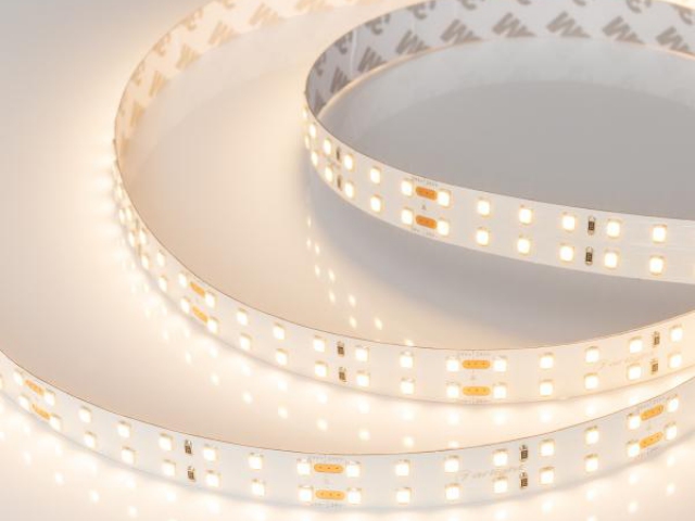 Лента RT 2-5000 24V Warm2700 2x2 (2835, 980 LED, LUX) (Arlight, 20 Вт/м, IP20) фото:7