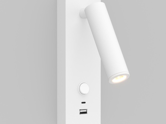 Светильник SP-BED-CHARGE-S60x125-3W Warm3000 (WH, 20 deg, 230V, USB-A, USB-C) (Arlight, IP20 Металл, 3 года) фото:2