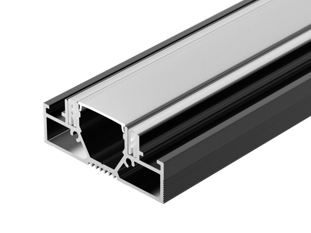 Профиль STRETCH-20-CEIL-D-CENTER-2000 BLACK (Arlight, Алюминий) фото:7