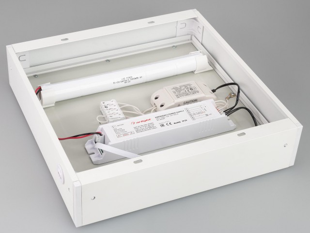 Панель IM-EMERGENCY-3H-S300x300-17W Warm3000 (WH, 120 deg, 230V) (Arlight, IP40 Металл, 2 года) фото:9