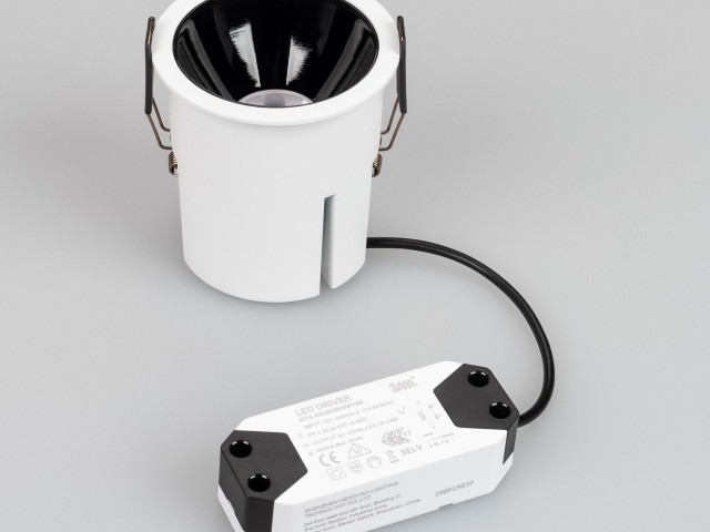 Светильник MS-ATLAS-BUILT-R90-25W Warm3000 (WH-BK, 30 deg, 230V) (Arlight, IP20 Металл, 5 лет) фото:9