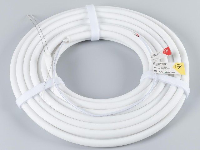 Лента герметичная MOONLIGHT-TOP-S-M560-D13mm 48V Day4300 (13 W/m, IP65, 10m, wire x1, трос) (Arlight, Вывод прямой, 3 года) фото:2
